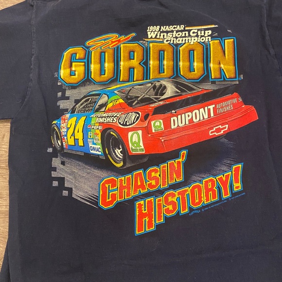 Men’s Vintage Jeff Gordon T-Shirt (M) - Picture 4 of 5